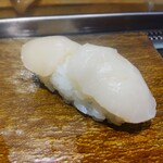 Tsukiji Sushichou - 「おまかせ盛 扇 ＜８貫＞」