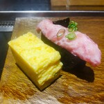 Tsukiji Sushichou - 「おまかせ盛 扇 ＜８貫＞」