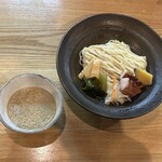 麺 㐂色 - 天然鯛白湯つけそば