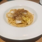 Pasutaya Kagetora - はじめて注文した、｢豚と白菜の和風醤油バター｣。