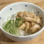 蛤麺しちり - 本日のミニチャーシューご飯