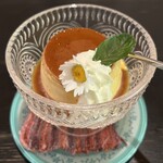 Cafe うさぎや - 自家製バインフラン