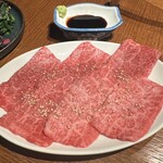 王道焼肉 豆だいふく - 特選和牛イチボ ¥2,178