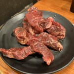 七輪焼肉 安安 - どっちかがロースで、