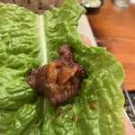 七輪焼肉 安安 - 肉をサンチュで巻けば大概何とかなる