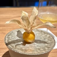 Rooots Nakanoshima - フルーツほうづき
                    　飴でコーティングされてます
                    　口に含むと甘さとほろ苦さが広がります
                    　深い味わいです