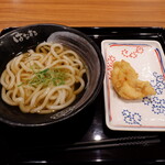 はなまるうどん - 料理写真:かけうどん（小）鶏天