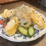 Omura hausu - 卵焼きとポテトサラダ