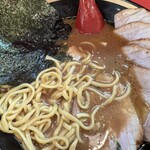 横濱家系ラーメン 野中家 - 麺美味しそうでしょ？