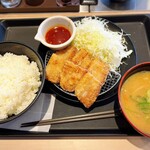 Matsunoya - ムートート“タイ風豚バラ唐揚げ”定食 豚汁変更