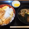 浪子そば - 料理写真:カツ丼+ミニそば