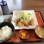 Wafuu resutoran marumatsu - 油淋鶏定食（税込980円）