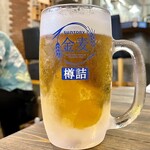 ホンデチキン - ＊ビール（金麦）（¥440）