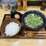 卵かけめし 肉すい専門  やまや - 肉すいと卵かけめしセット♡