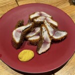 洋食 おがた - アジのレアフライ