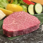 Oumigyuuyakiniku niku no ryuugi nikukon - ランプ芯ステーキ