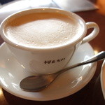 桜丘カフェ - ケーキセットのカフェラテ