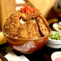 ごちそう家 ぽん太 八丁堀店 - ソースカツ丼（大）