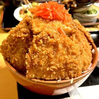 ごちそう家 ぽん太 八丁堀店 - ソースカツ丼（大）