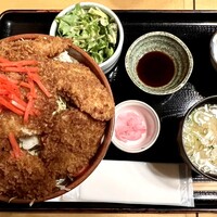 ごちそう家 ぽん太 八丁堀店 - ソースカツ丼（大）