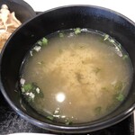 吉野家 - 定食の味噌汁