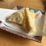 蕎麦処 天和庵 - 筍の天ぷら