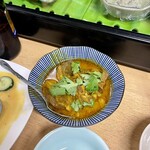 立呑処 新多聞酒蔵 - 骨付きラム肉スパイス煮