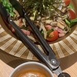 UO家 翔 - きのことベーコンのサラダ