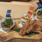 UO家 翔 - お通し　3種　2人前