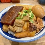 肉めし岡もと  - 特肉めし