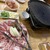ひまわり - 料理写真:初めて見る焼き台とボリューミーなお肉（３人前）