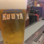 Tsukishima Monja Kuuya - ビールはサッポロクラシック