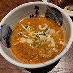 Menya Musashi Kan Zan - 濃厚焼豚つけ麺(3倍盛り)