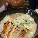 とんこつらぁ麺 嘉晴 - 