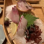 魚武 - お刺身3種