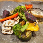 NOBI - 野菜のグリル　1800円