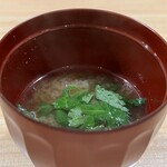 鮨　まつ本 - お椀