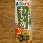 ディオ - 即席わかめ味噌汁 (税抜)78円 (2024.04.21)