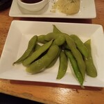 kameyabekkammotsuyakikogame - ゆであげ茶豆