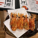 海鮮酒場 UROKO - 天使の海老の頭は揚げてくれるよ