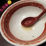 長浜ラーメン 麺王 - スープまで味わいました！