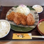 かつ善 - ヒレカツ定食（中）（税込1,628円）