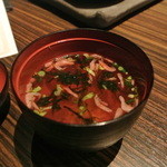 秋田牛玄亭 - スープ　桜海老の澄まし