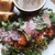 SANTROPEZ - 料理写真:牛肉のタリアータと春にんじんのサラダプレート