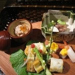 庭園の宿 石亭 - 前菜