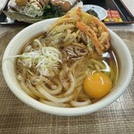 佐久平パーキングエリア（下り） - 天たまうどん