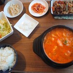 韓国料理 香り純豆腐 - 料理写真: