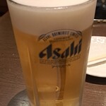 Yasubee - 生ビール 大ジョッキ　1280円