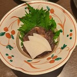 安兵衛 - ホタルイカ沖漬け　500円