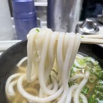 天政 - うどん(月見うどん)